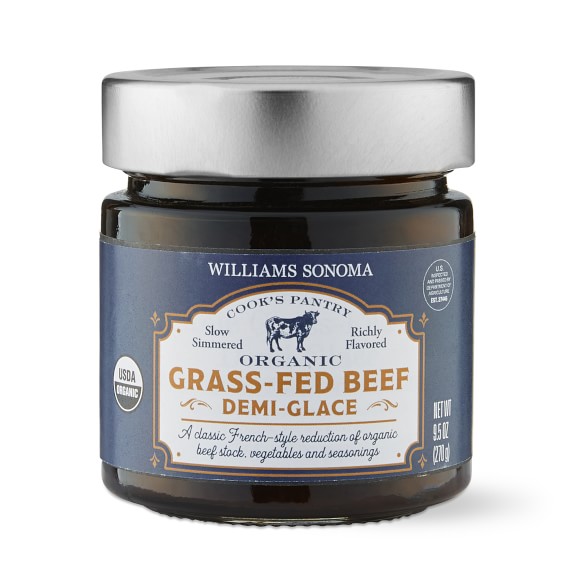 Williams Sonoma DemiGlace, Organic GrassFed Beef Williams Sonoma
