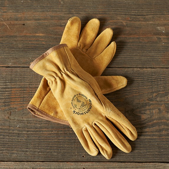 Leather Gardening Gloves Williams Sonoma