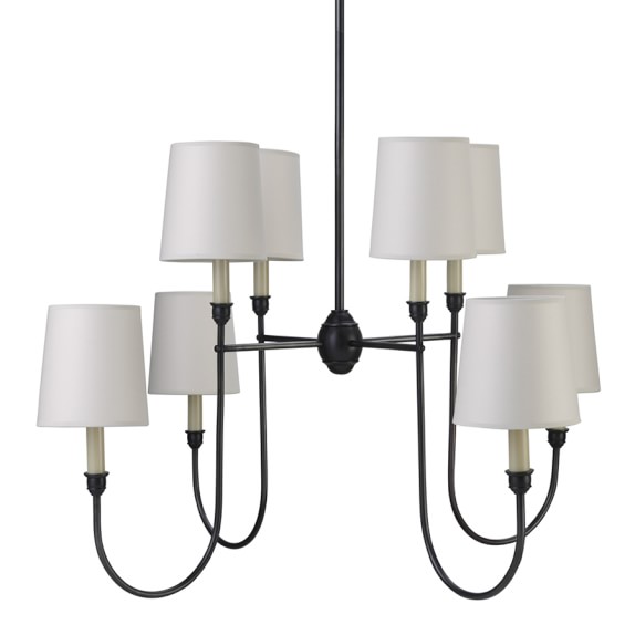 Lighting Williams Sonoma Colette Chandelier Bronze