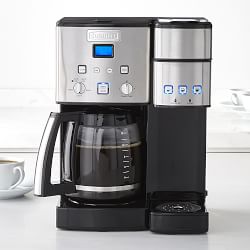 Cuisinart Coffee Center And Single Serve Brewer With Glass Carafe Cuisinart Coffee Center And Single Serve Brewer With Glass Carafe