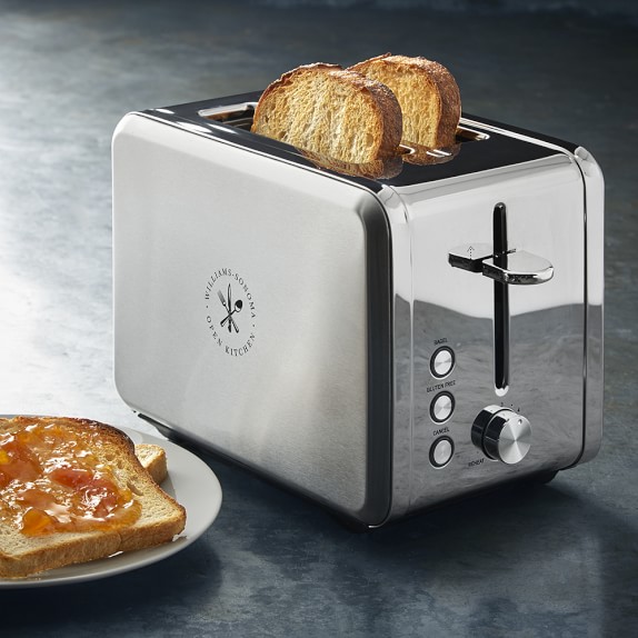 Williams Sonoma Open Kitchen 2Slice Stainless Steel Toaster Williams