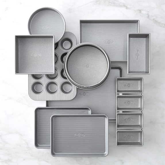 USA Pan Nonstick Ultimate 10Piece Bakeware Set Williams Sonoma