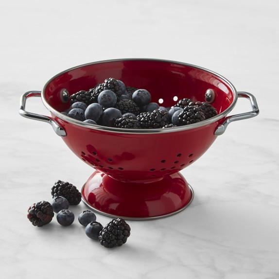 Enameled Colander Williams Sonoma