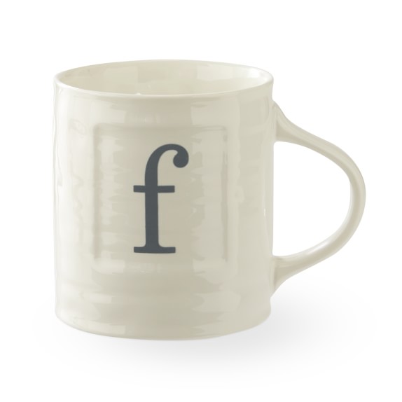 williams sonoma monogram mug williams sonoma