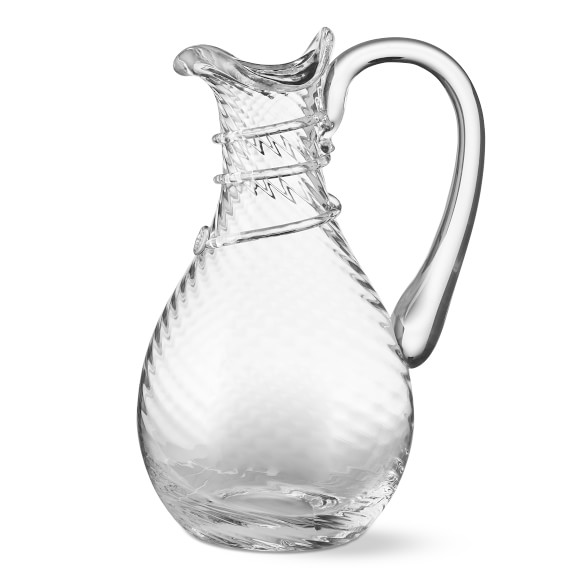 AERIN Glass Pitcher Williams Sonoma