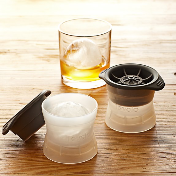 Silicone Ice Sphere Molds Set Of 2 Williams Sonoma Silicone Ice Sphere Molds Set Of 2