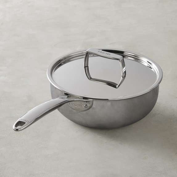 Cristel Castel'Pro StainlessSteel Saucier with Lid Williams Sonoma