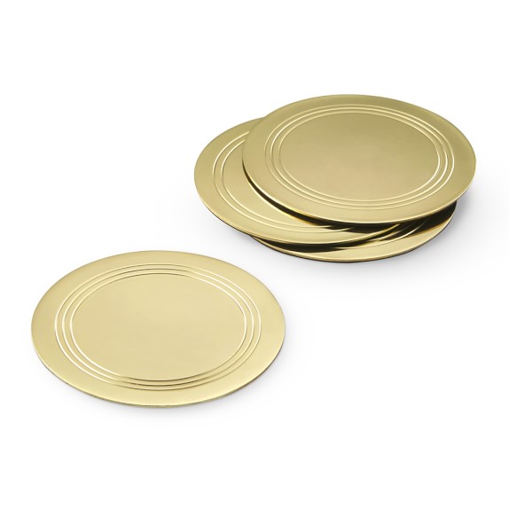 Gold Coaster, Set of 4 Williams Sonoma