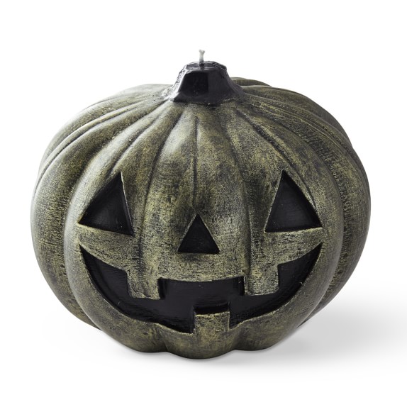 Halloween Jack O'Lantern Candle | Williams Sonoma