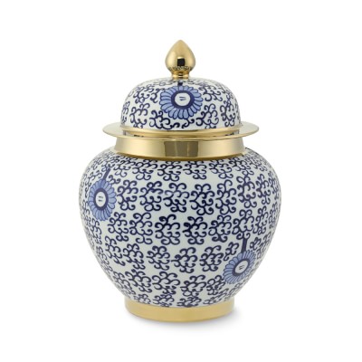 Ginger Jar with Gold Detail, Small