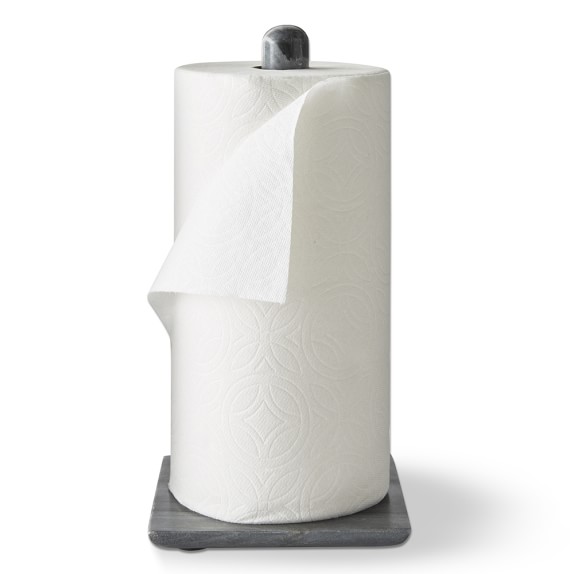 Grey Marble Paper Towel Holder Williams Sonoma