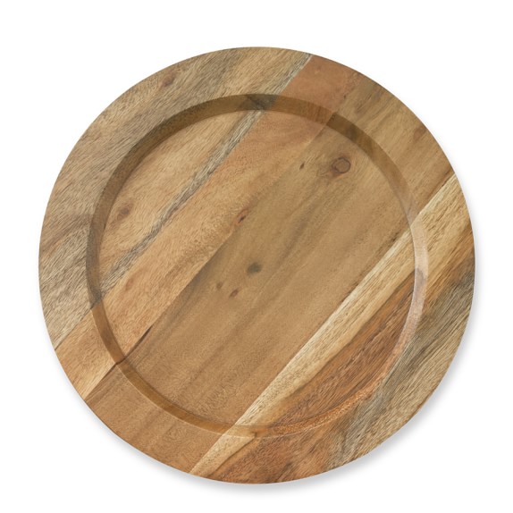 Providence Wood Charger Williams Sonoma Providence Wood Charger