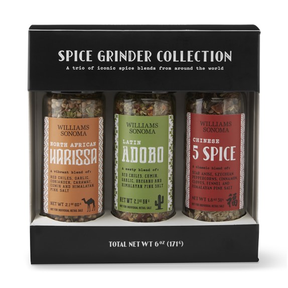 Williams Sonoma Spice Grinder Gift Set Williams Sonoma