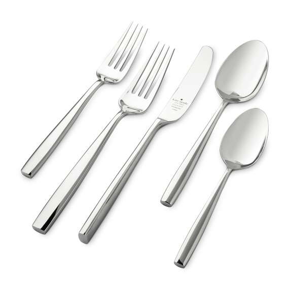 kate spade new york Sadie Street Flatware Place Setting | Williams ... kate spade new york Sadie Street Flatware Place Setting | Williams ...