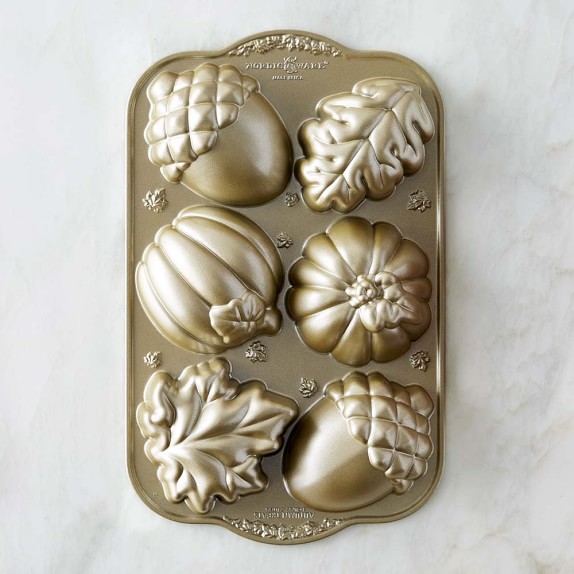 Nordic Ware Fall Cakelet Pan Williams Sonoma