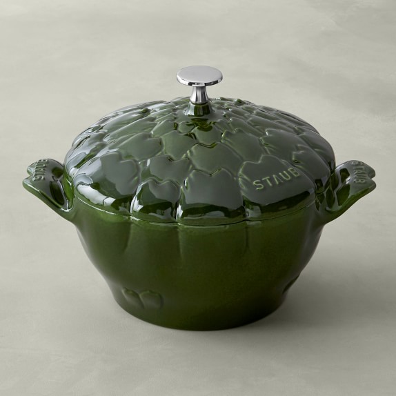 Staub CastIron Artichoke Cocotte Williams Sonoma