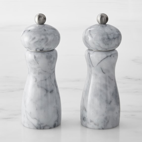 Marble Salt & Pepper Mills Williams Sonoma