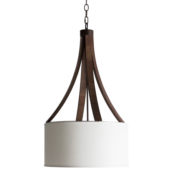 Rob And Lydia Mondavi Wine Barrel Stave Pendant Williams Sonoma Rob And Lydia Mondavi Wine Barrel Stave Pendant