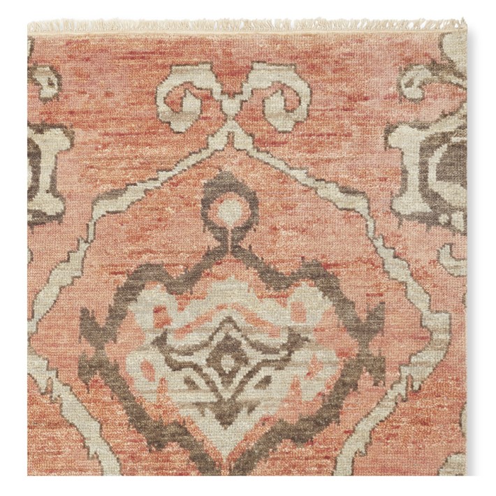 Tashkent Ikat Hand Knotted Rug Williams Sonoma