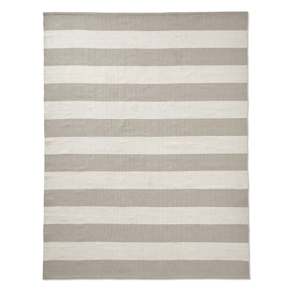 Outdoor Rugs Williams Sonoma Patio Stripe Indoor Outdoor Rug Plaza Taupe