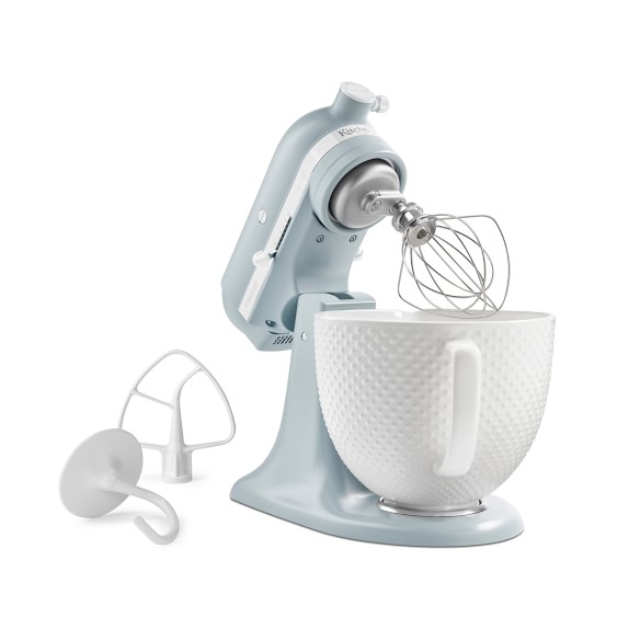 KitchenAid® Limited Edition Heritage Artisan Model K 5Qt Stand Mixer with Ceramic Hobnail Bowl