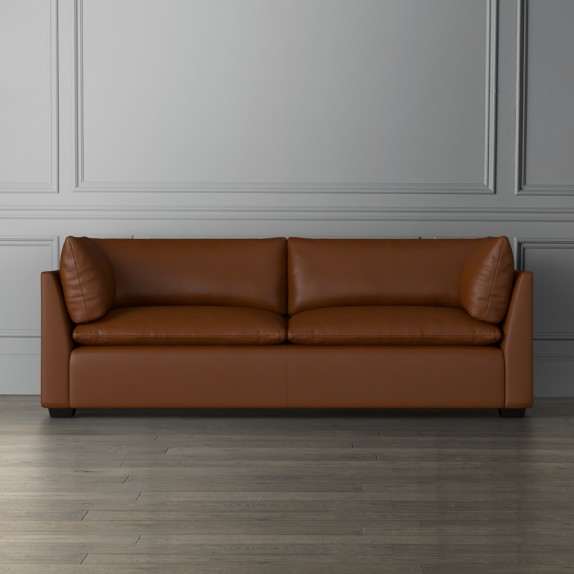 Laguna Leather Sofa 116 Williams Sonoma Laguna Leather Sofa 116