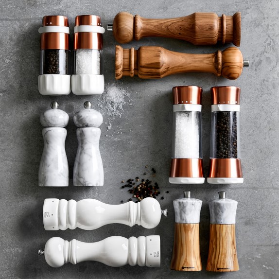 Williams Sonoma Traditional Walnut Wood Salt & Pepper Mills Williams Sonoma