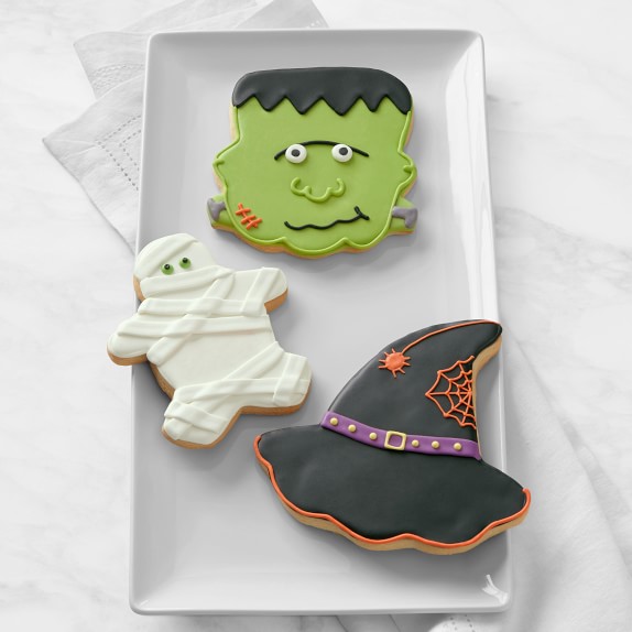 Giant Assorted Halloween Cookies Williams Sonoma