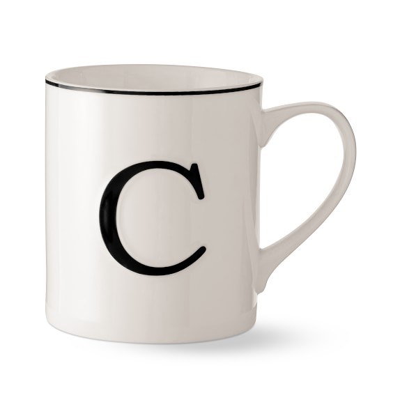 monogram mug williams sonoma