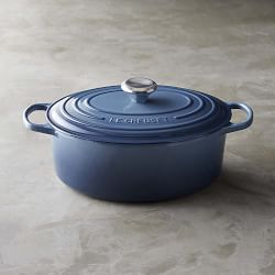 Le Creuset Ocean Williams Sonoma Red Flame Lapis Marine Blue