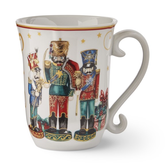 Twas the Night Before Christmas Nutcracker Mugs Williams Sonoma