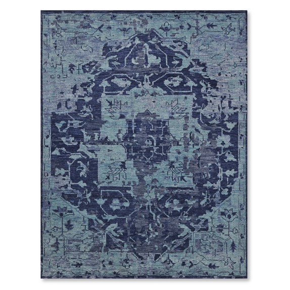 All Rugs Williams Sonoma Mystic Medallion Hand Knotted Rug