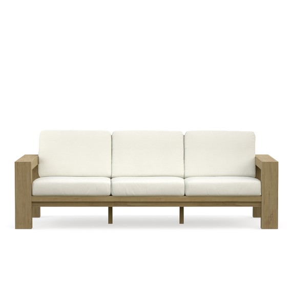 All Outdoor Furniture Décor Williams Sonoma Larnaca Outdoor Teak Sofa