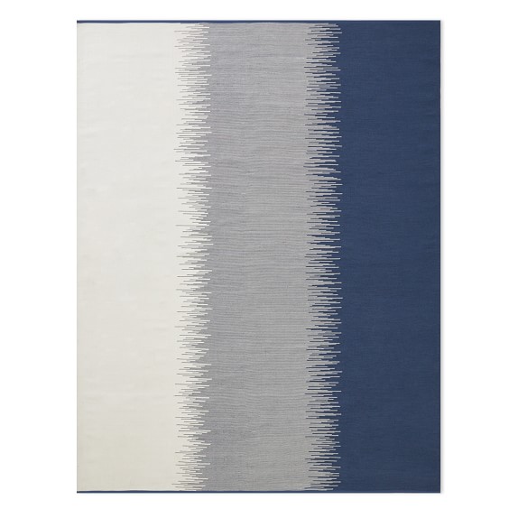 Outdoor Area Rugs Williams Sonoma Perennials Ikat Stripe Indoor Outdoor Rug