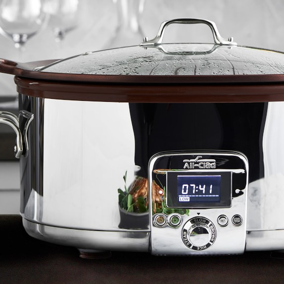 AllClad Gourmet Slow Cooker with AllinOne Browning, 7Qt. Williams
