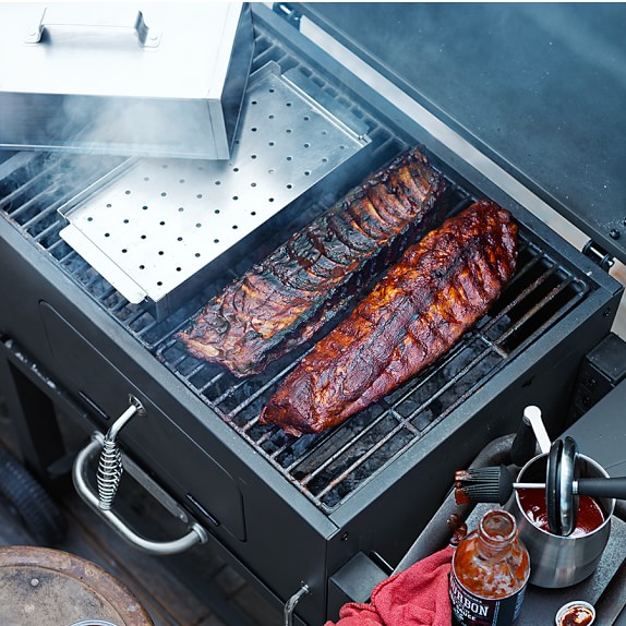 StainlessSteel Smoker Box Williams Sonoma