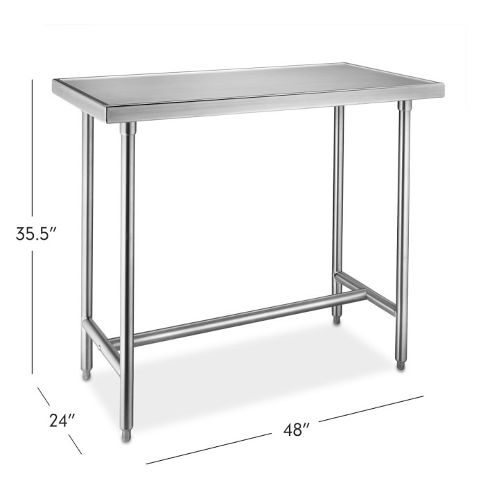 Stainless Steel Chef S Tables Williams Sonoma