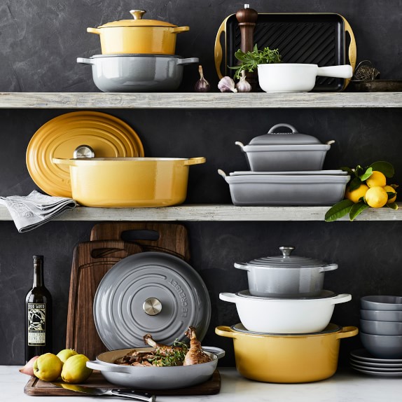 Le Creuset Cast Iron Open Sauce Pot 1 8 Qt Williams Sonoma Scroll To Previous Item