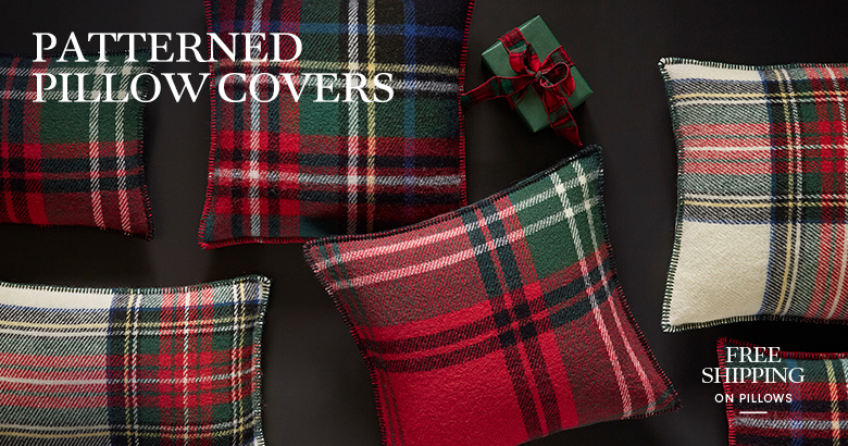 Patterned Pillow Covers