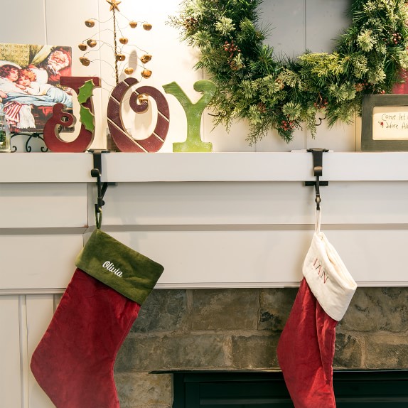 Garland & Stocking Mantle Hanger Williams Sonoma