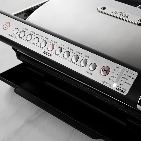 AllClad 5Level Electric Indoor Grill with AutoSense™, XL Williams