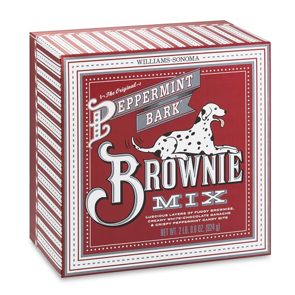 williams sonoma peppermint bark brownie mix williams sonoma