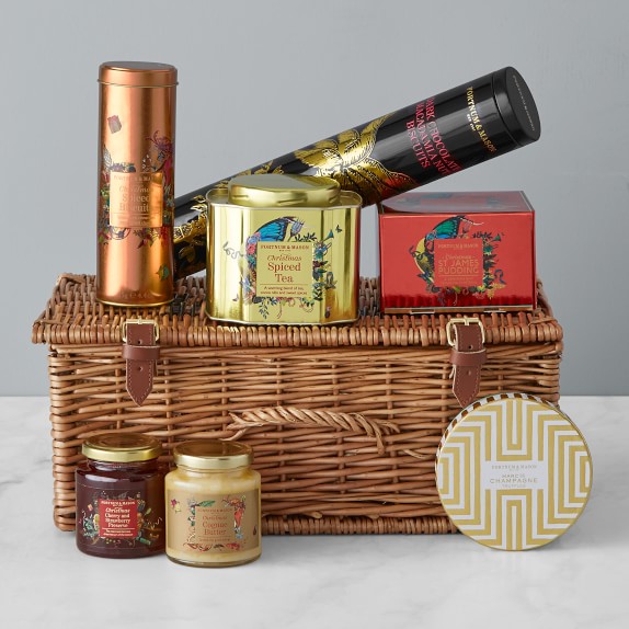 Fortnum & Mason Christmas Basket Williams Sonoma