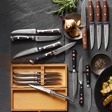 Cutlery Sets Chef Knives Kitchen Williams Sonoma Knife Sharpeners Steak Knives