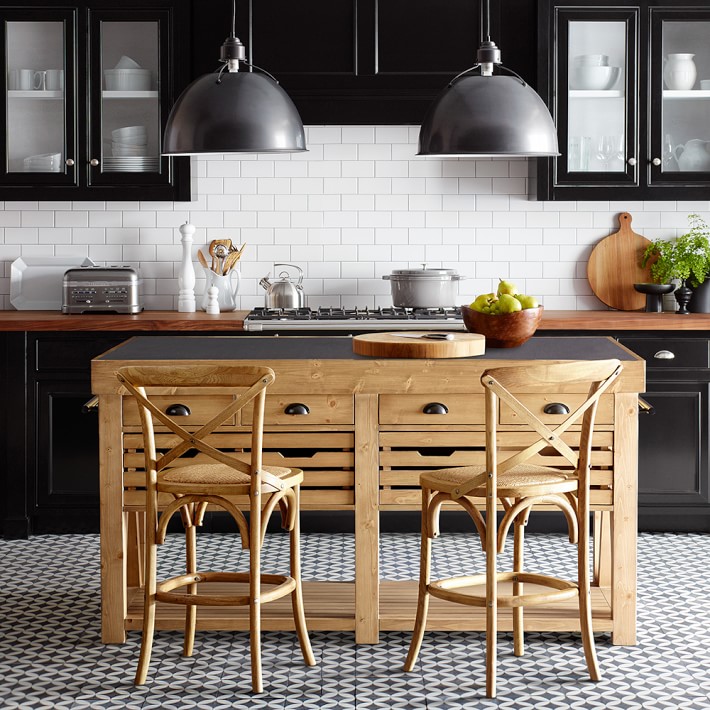 Cooper Double Kitchen Island Williams Sonoma