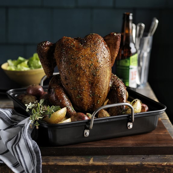 Williams Sonoma Professional Chicken Roasting Pan Williams Sonoma
