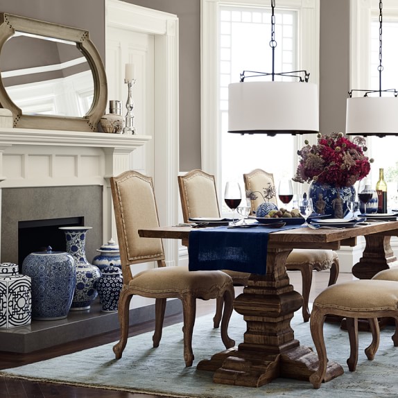 Blue & White Ginger Jar Gourd Vase Williams Sonoma