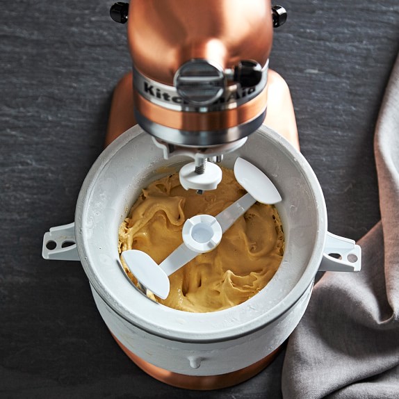 kitchenaid new attachments scroll to previous item kitchenaid stand mixer ice cream maker attachment williams sonoma kitchenaid new attachments scroll to previous item kitchenaid stand mixer ice cream maker attachment williams sonoma