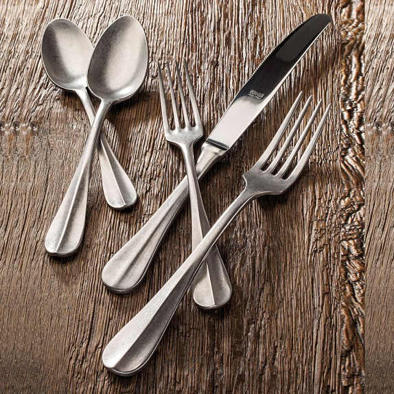 Vintage Roma Flatware Set Williams Sonoma
