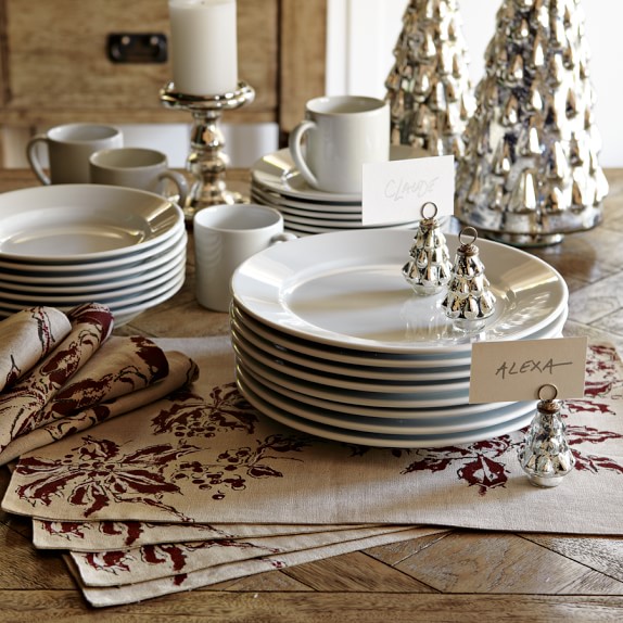 Apilco Tradition Porcelain Salad Plates Williams Sonoma Roll Over Image To Zoom